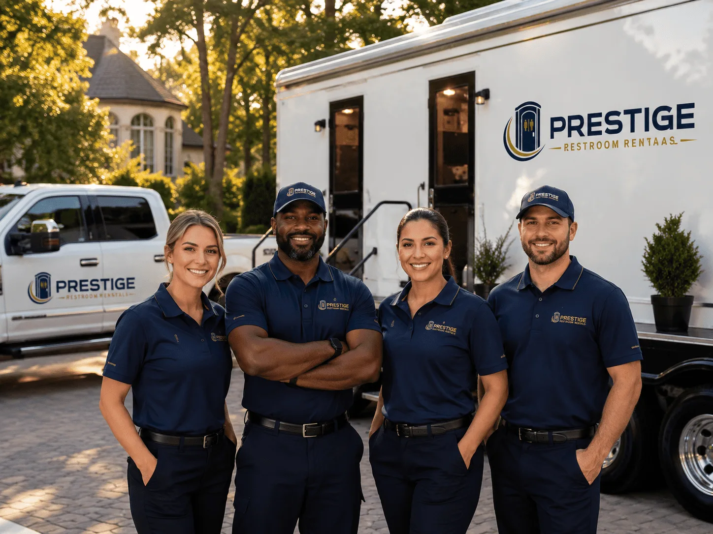 Trusted Luxury Portable Restrooms company in Royal, IL